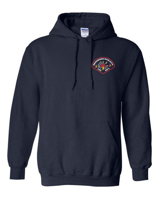 18500- MENOMINEE DUNLEITH FIRE DEPT Hooded Sweatshirt