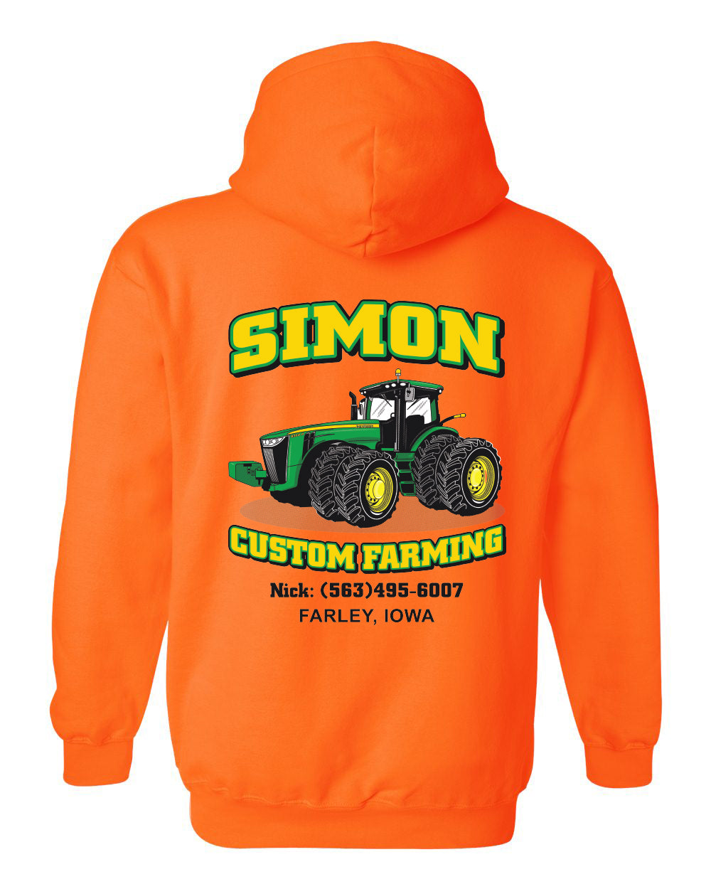 18500- SIMON CUSTOM FARMING Heavy Blend™ Hooded Sweatshirt