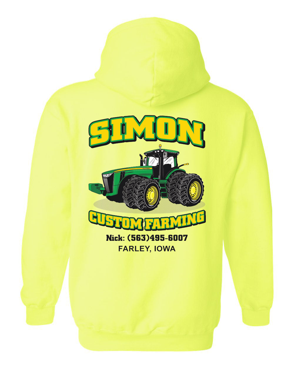 18500- SIMON CUSTOM FARMING Heavy Blend™ Hooded Sweatshirt