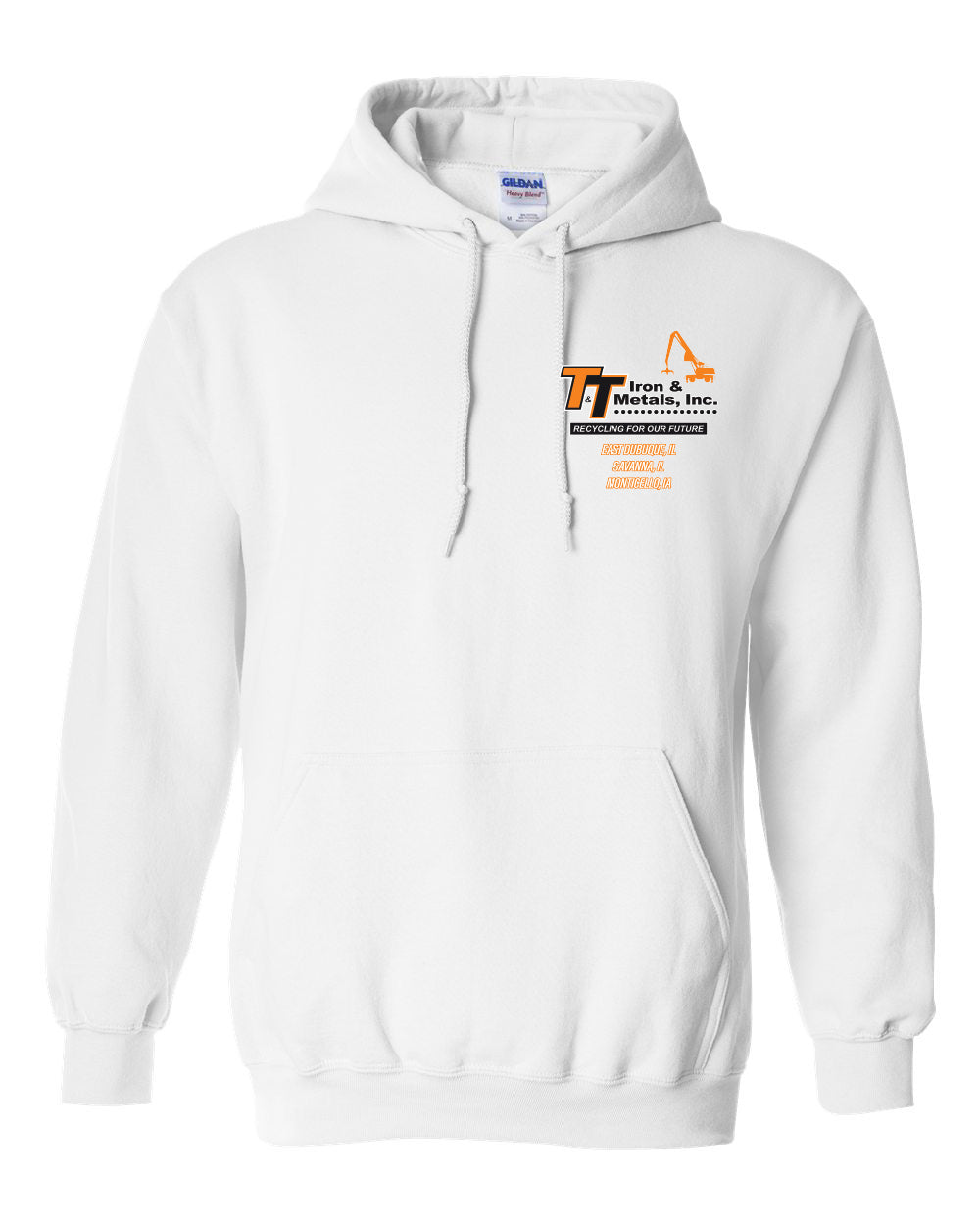 18500- T&T Gildan - Heavy Blend™ Hooded Sweatshirt