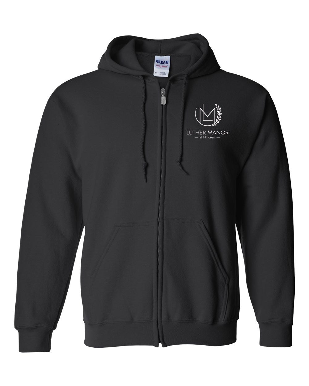 18600- LUTHER MANOR Gildan - Heavy Blend™ Full-Zip Hooded Sweatshirt