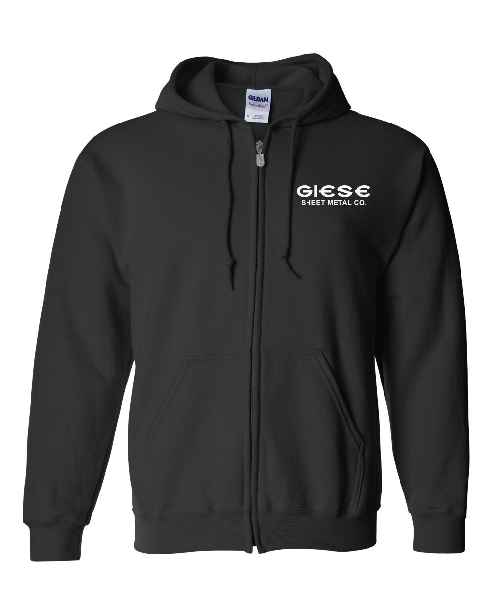 18600- GIESE SHEET METAL Gildan - Heavy Blend™ Full-Zip Hooded Sweatshirt