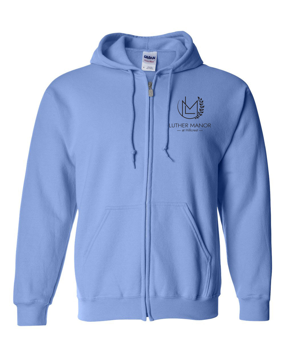 18600- LUTHER MANOR Gildan - Heavy Blend™ Full-Zip Hooded Sweatshirt