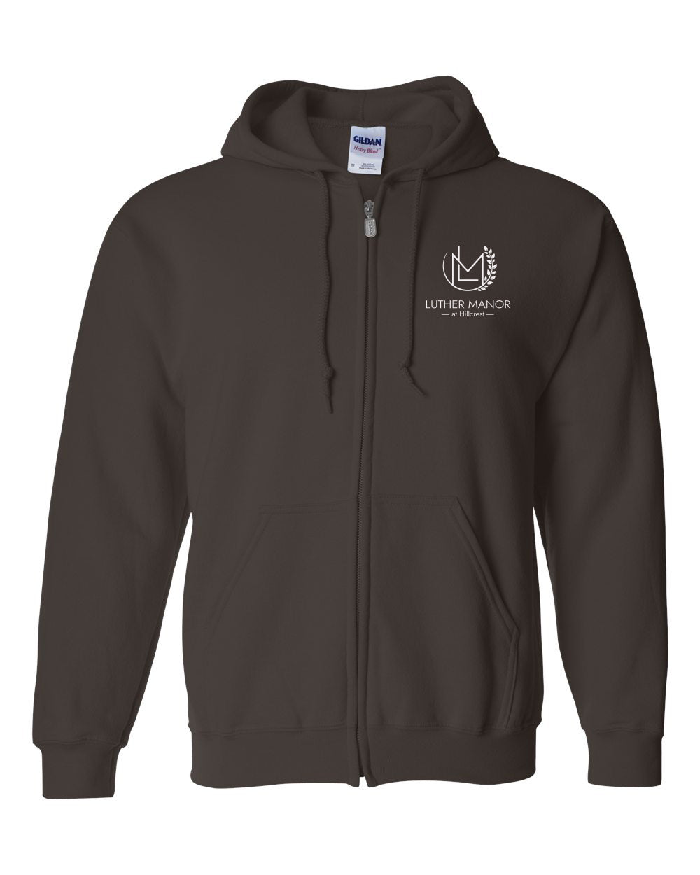 18600- LUTHER MANOR Gildan - Heavy Blend™ Full-Zip Hooded Sweatshirt