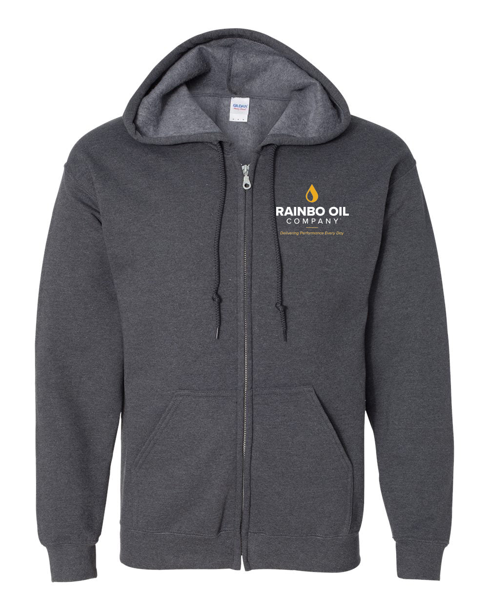 18600- RAINBO OIL Heavy Blend™ Full-Zip Hooded Sweatshirt