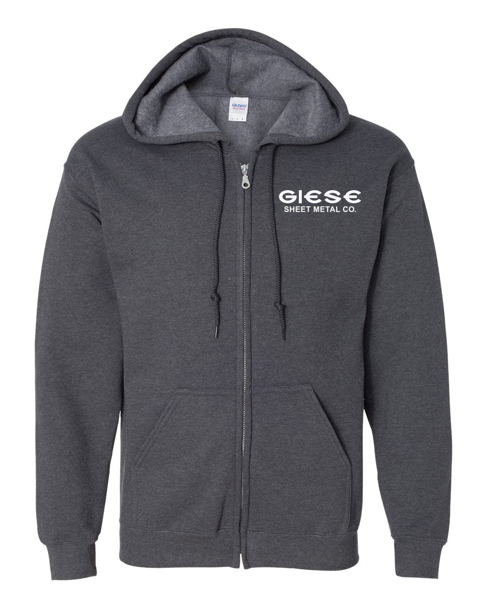 18600- GIESE SHEET METAL Gildan - Heavy Blend™ Full-Zip Hooded Sweatshirt