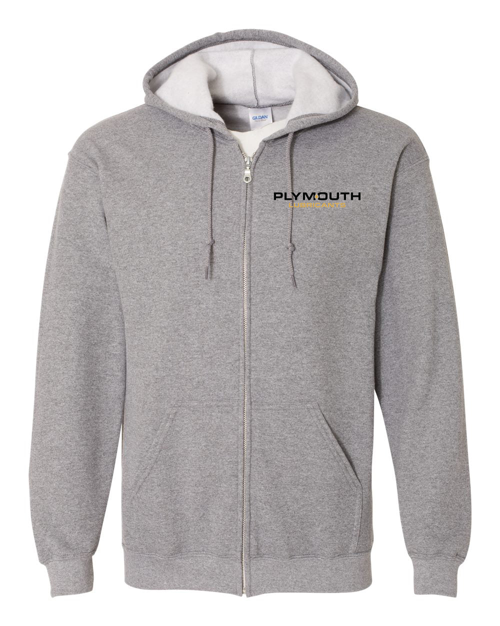 18600- PLYMOUTH Heavy Blend™ Full-Zip Hooded Sweatshirt