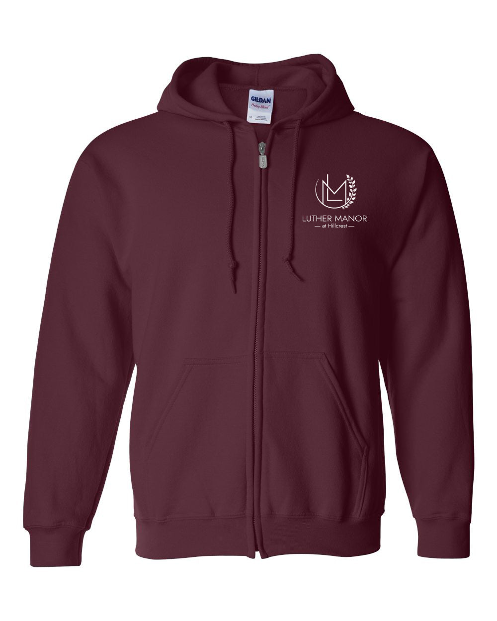 18600- LUTHER MANOR Gildan - Heavy Blend™ Full-Zip Hooded Sweatshirt