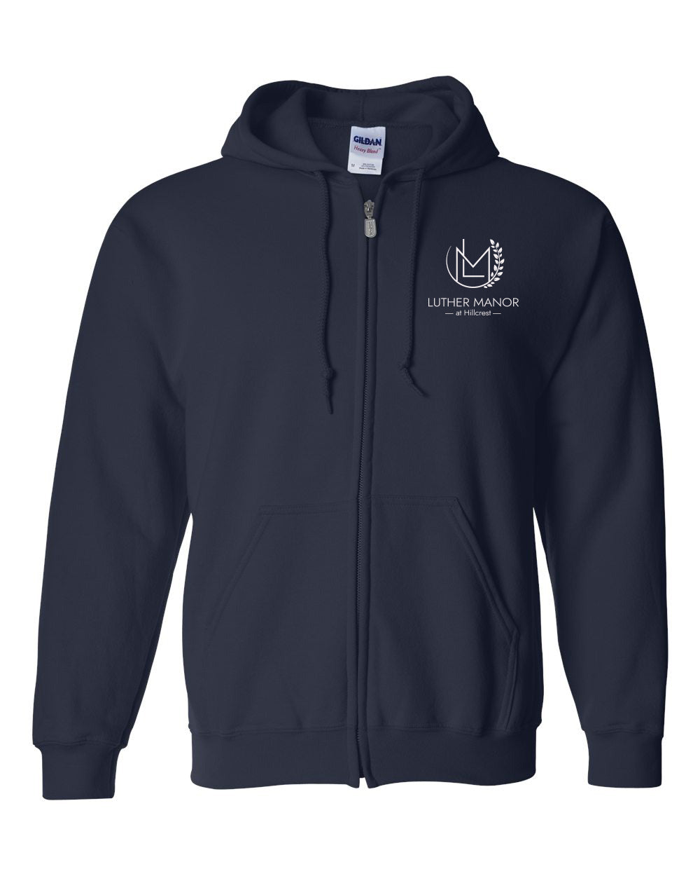 18600- LUTHER MANOR Gildan - Heavy Blend™ Full-Zip Hooded Sweatshirt