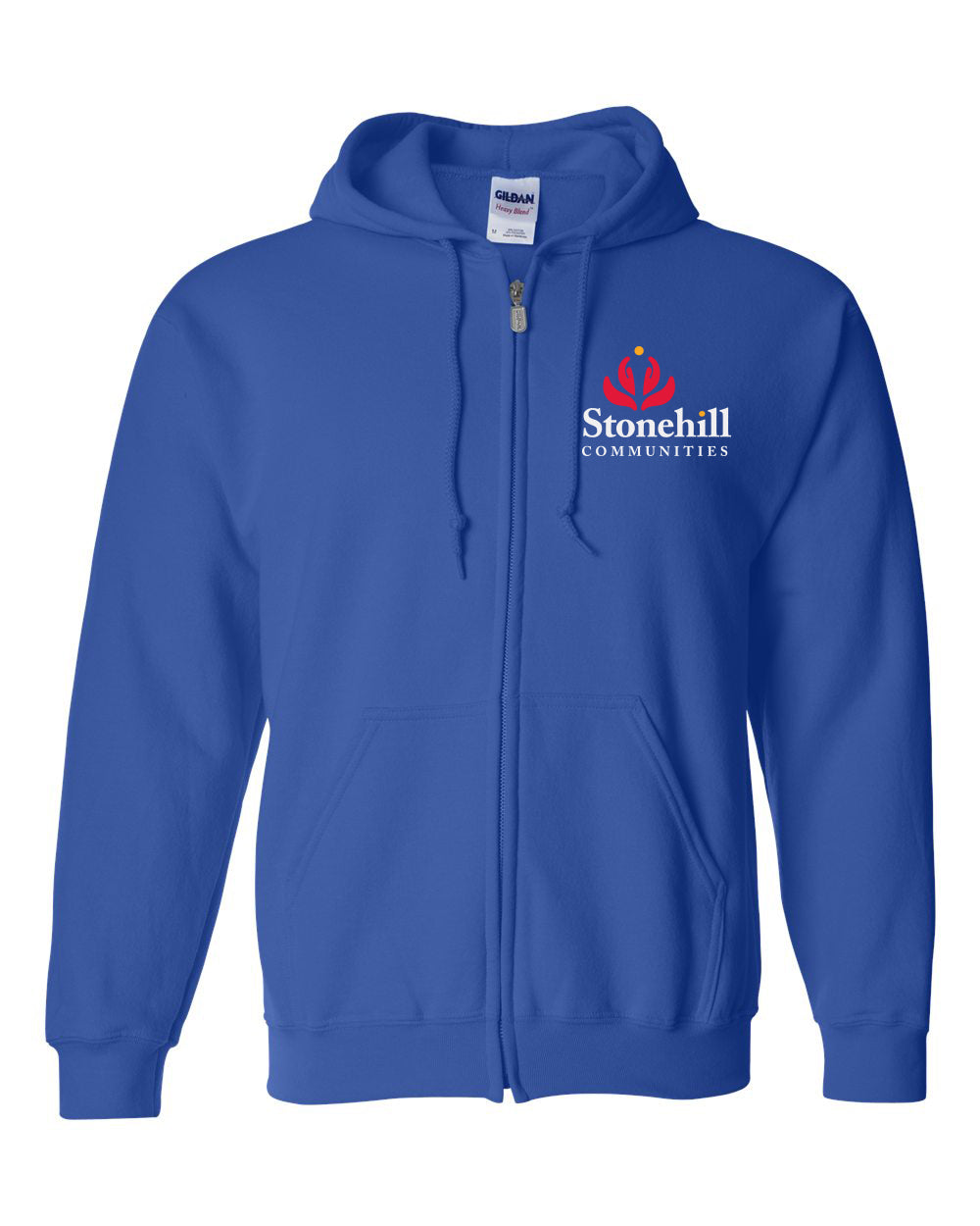 18600- STONEHILL Gildan - Heavy Blend™ Full-Zip Hooded Sweatshirt