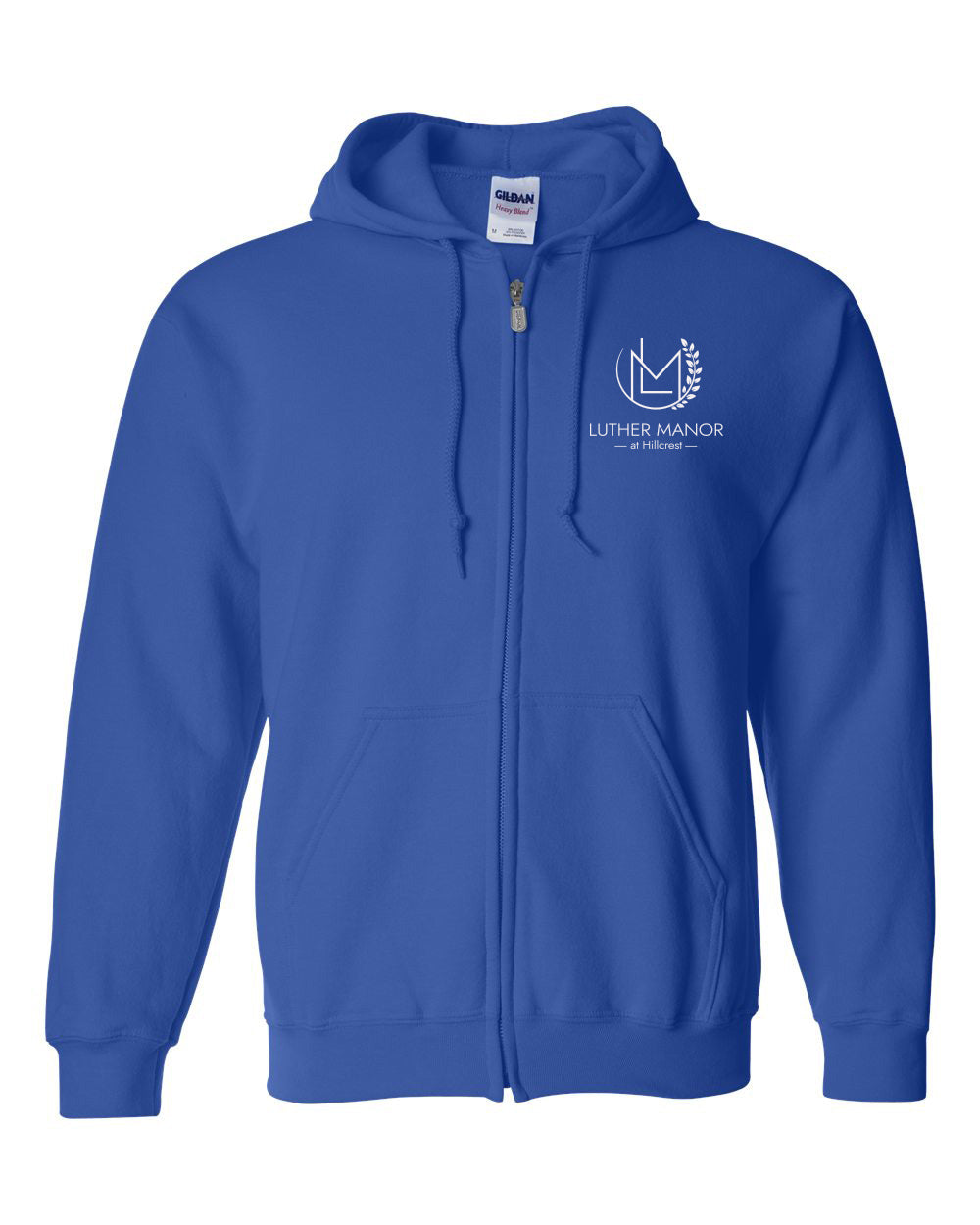 18600- LUTHER MANOR Gildan - Heavy Blend™ Full-Zip Hooded Sweatshirt