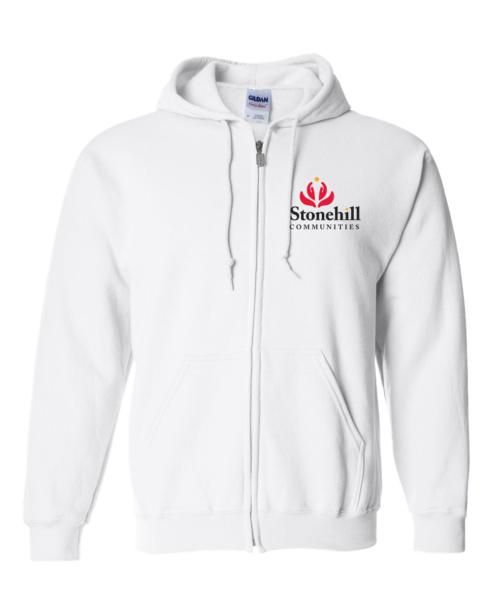 18600- STONEHILL Gildan - Heavy Blend™ Full-Zip Hooded Sweatshirt