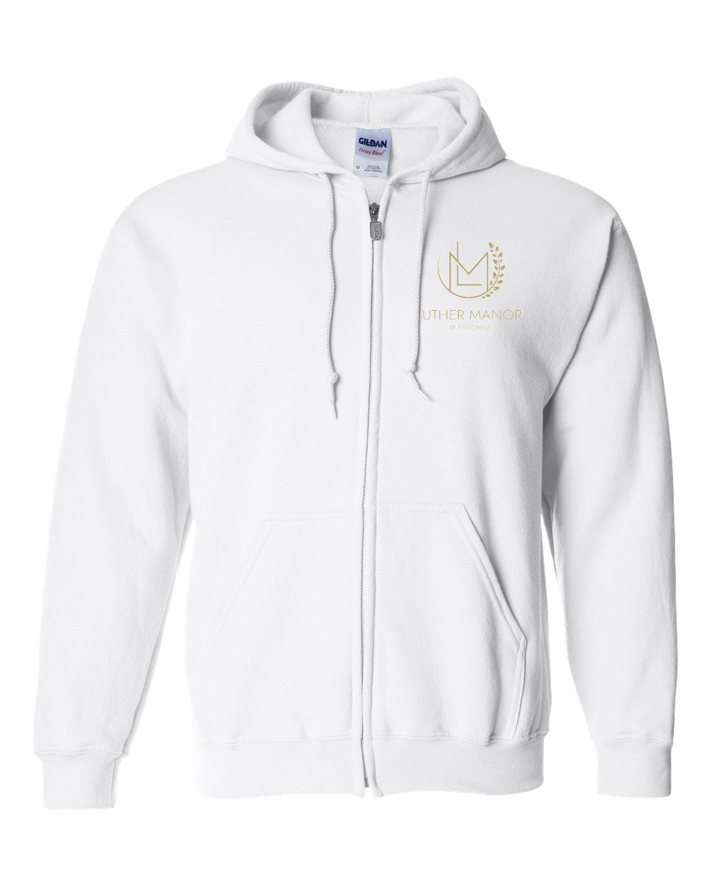 18600- LUTHER MANOR Gildan - Heavy Blend™ Full-Zip Hooded Sweatshirt