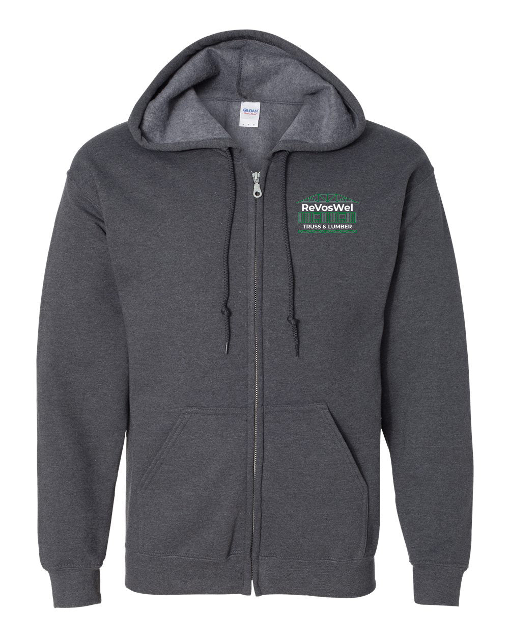 18600- REVOSWEL Unisex Heavy Blend™ Full-Zip Hooded Sweatshirt