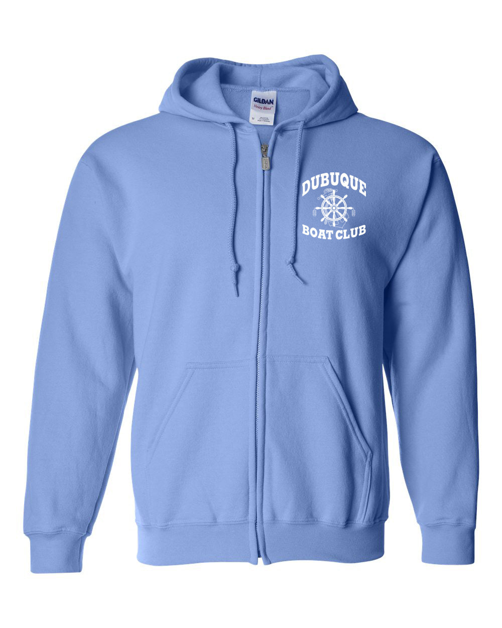 18600 - DBQ BOAT CLUB Gildan - Heavy Blend™ Full-Zip Hooded Sweatshirt