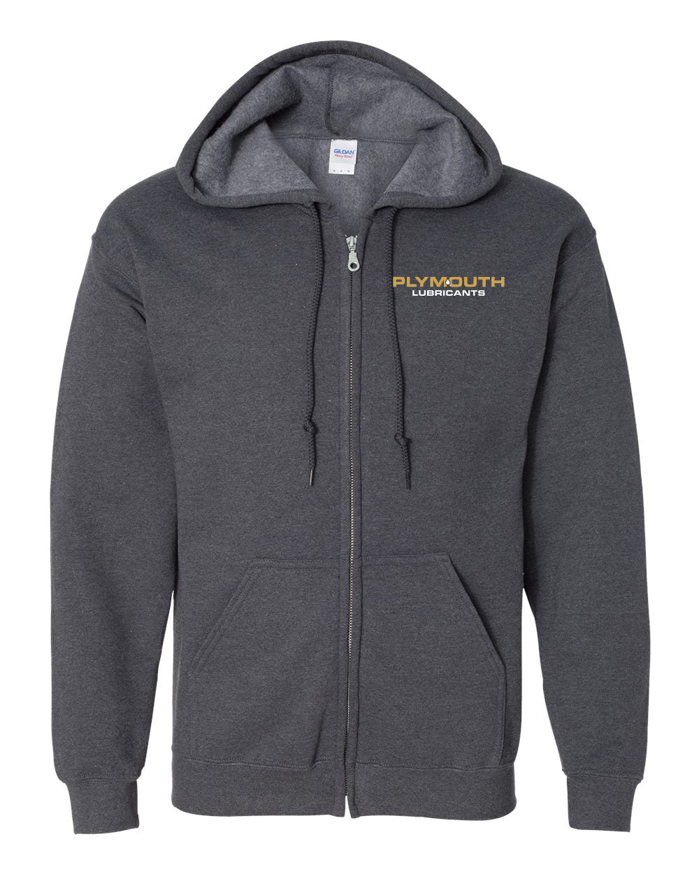 18600- PLYMOUTH Heavy Blend™ Full-Zip Hooded Sweatshirt