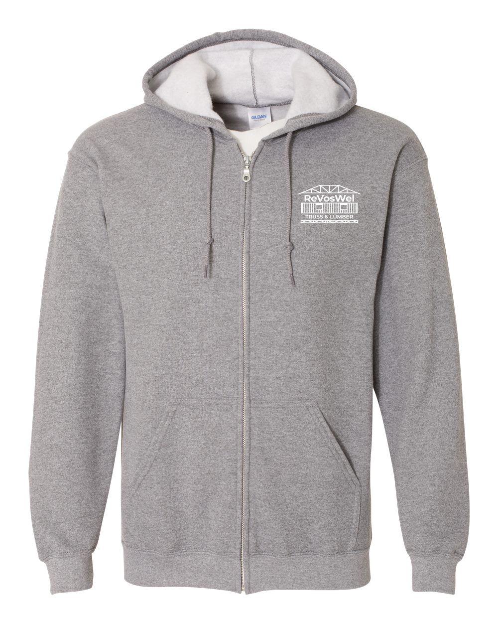 18600- REVOSWEL Unisex Heavy Blend™ Full-Zip Hooded Sweatshirt