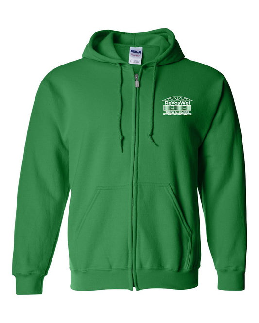 18600- REVOSWEL Unisex Heavy Blend™ Full-Zip Hooded Sweatshirt