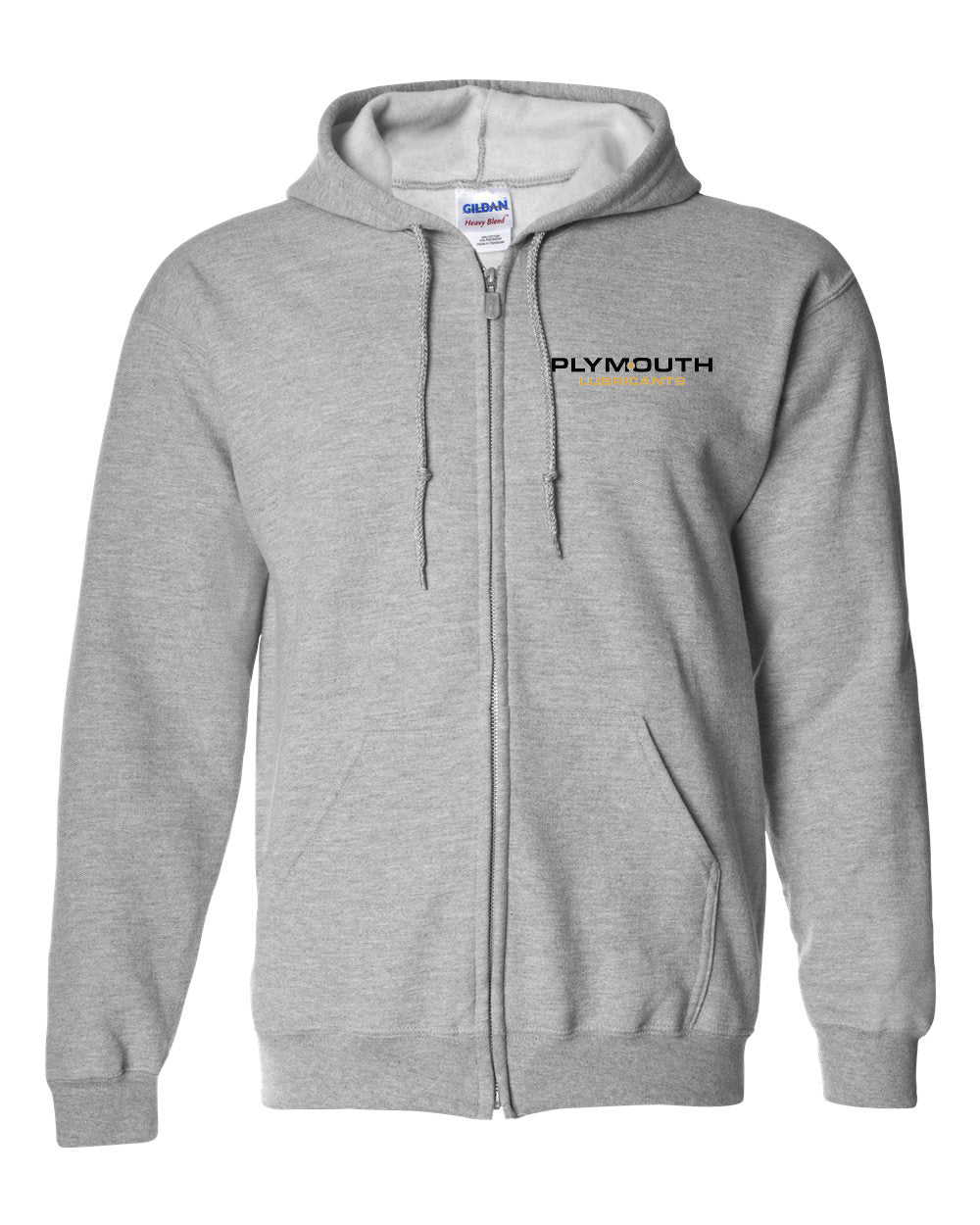 18600- PLYMOUTH Heavy Blend™ Full-Zip Hooded Sweatshirt