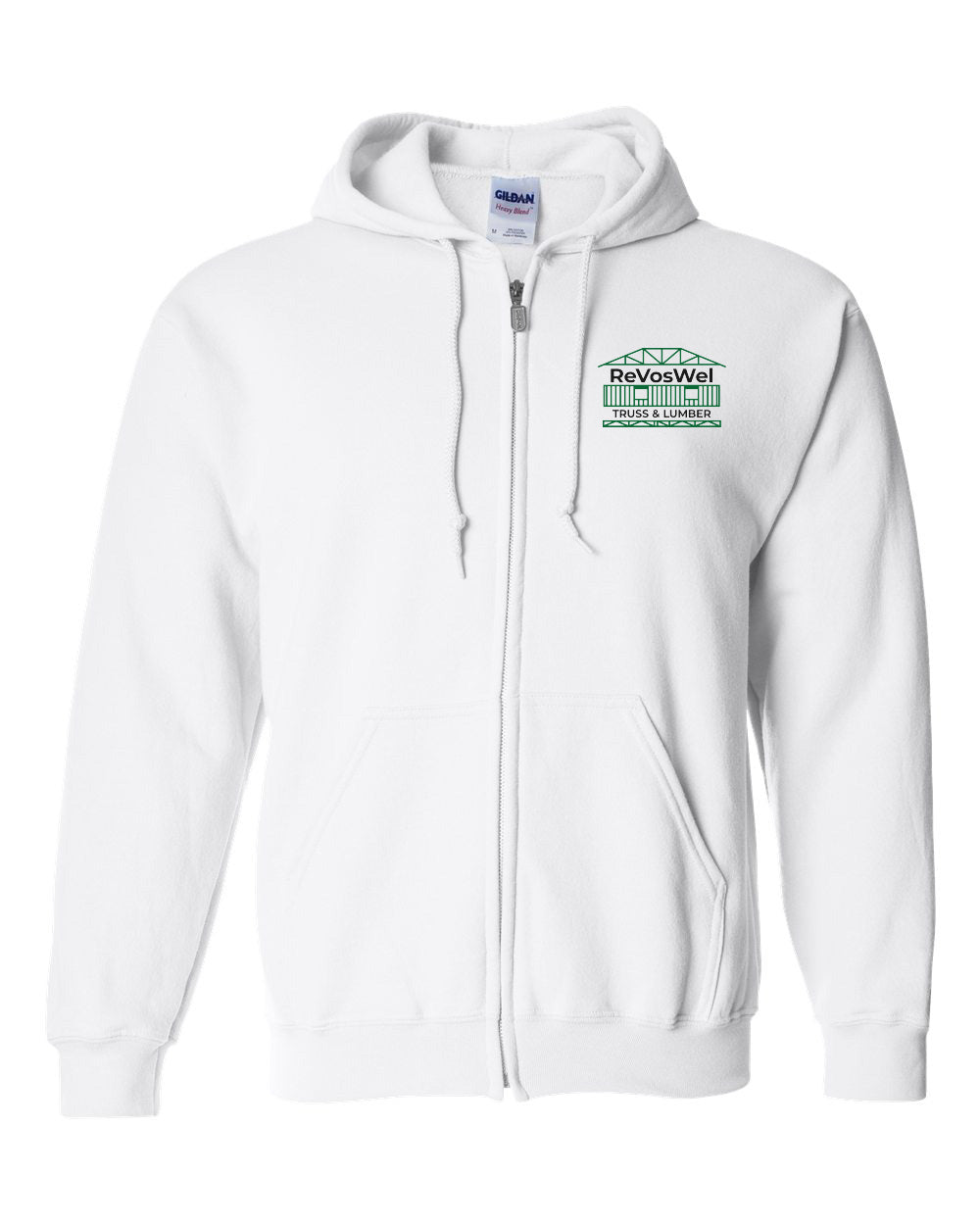 18600- REVOSWEL Unisex Heavy Blend™ Full-Zip Hooded Sweatshirt