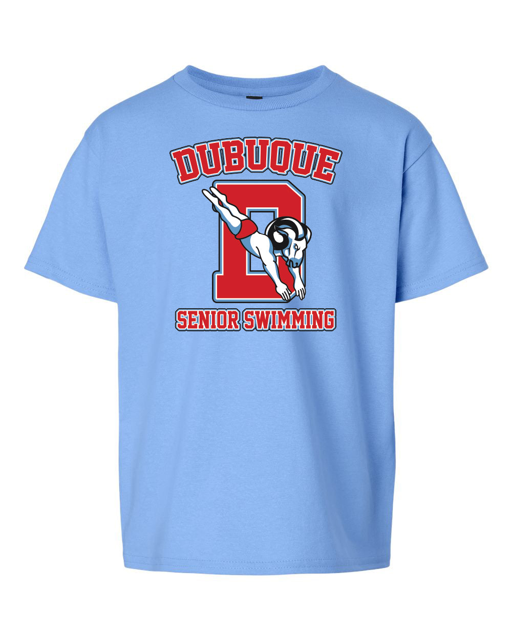 2000B- DBQ SENIOR MEN'S SWIMMING Gildan - Ultra Cotton® Youth T-Shirt