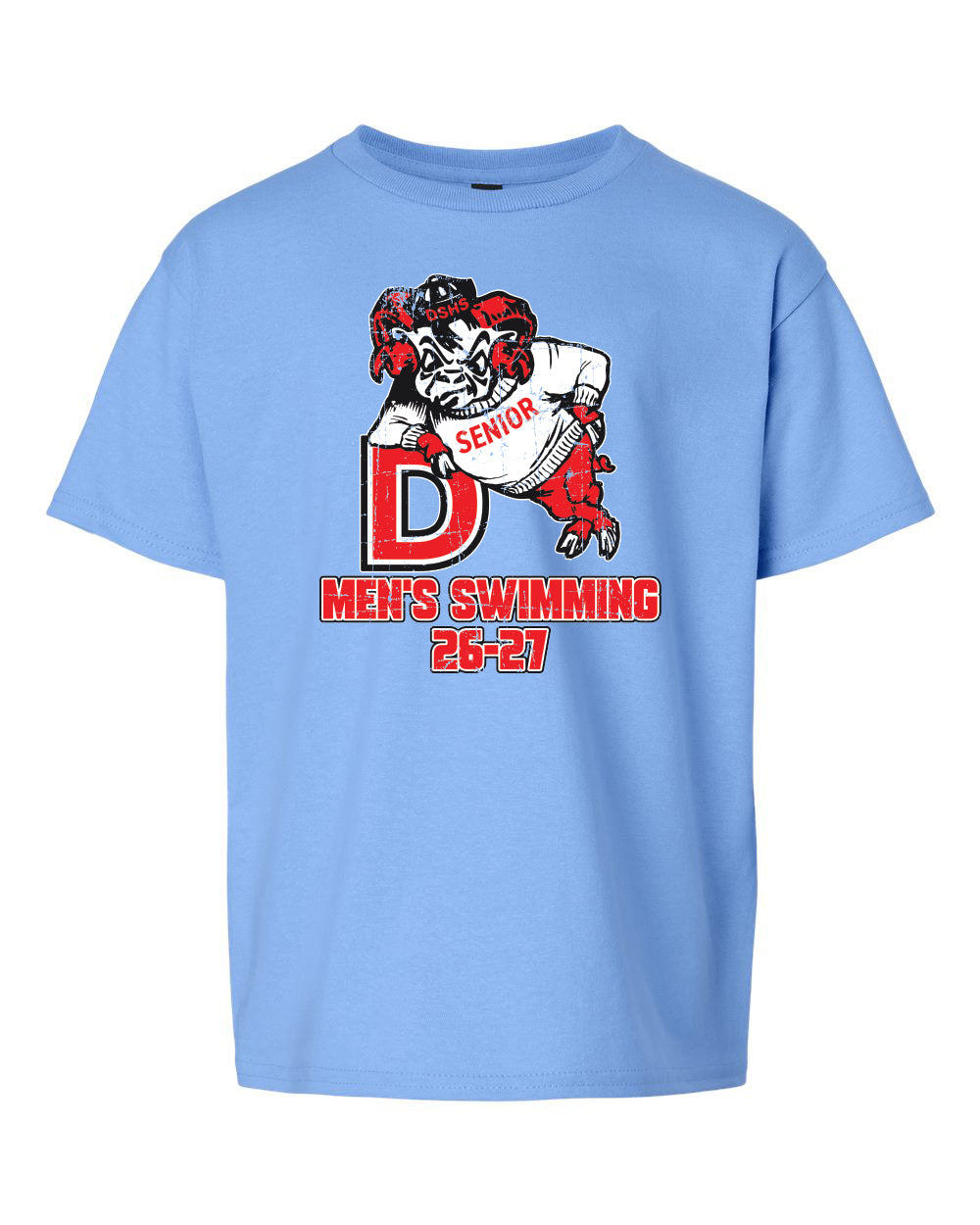 2000B- DBQ SENIOR MEN'S SWIM Gildan - Ultra Cotton® Youth T-Shirt