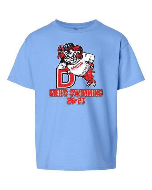 2000B- DBQ SENIOR MEN'S SWIM Gildan - Ultra Cotton® Youth T-Shirt