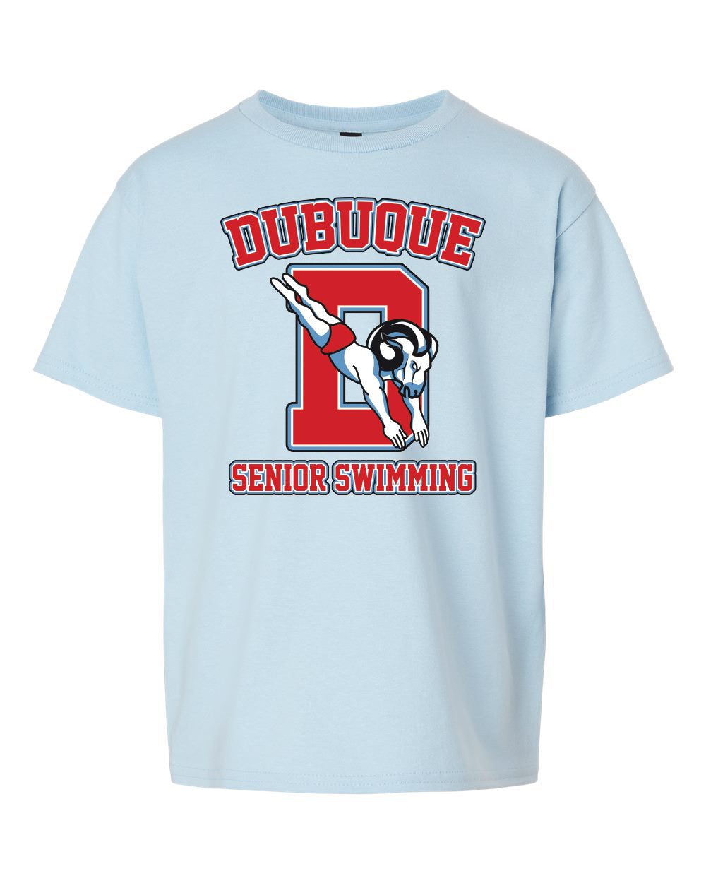 2000B- DBQ SENIOR MEN'S SWIMMING Gildan - Ultra Cotton® Youth T-Shirt