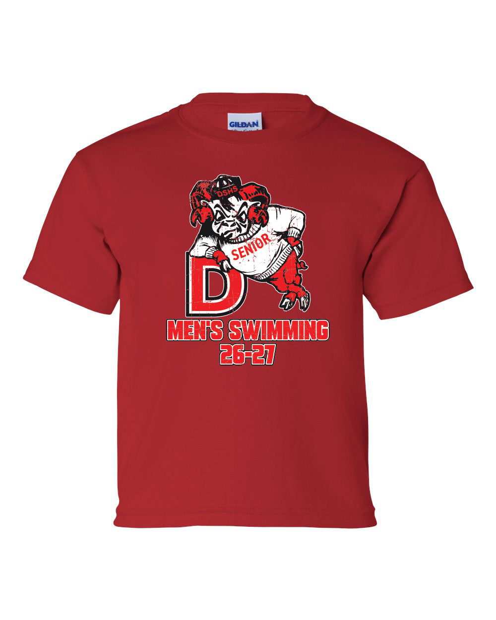 2000B- DBQ SENIOR MEN'S SWIM Gildan - Ultra Cotton® Youth T-Shirt