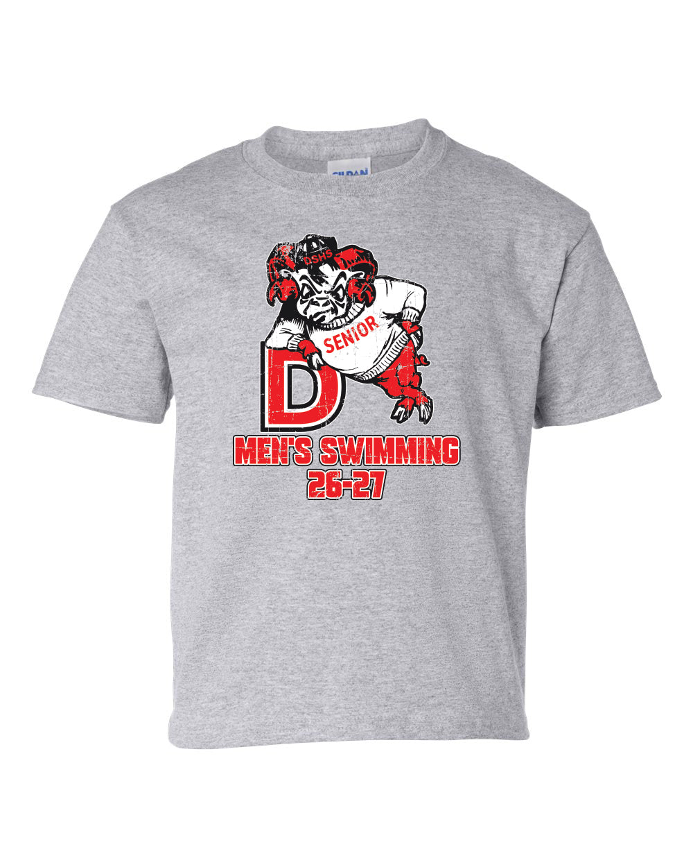 2000B- DBQ SENIOR MEN'S SWIM Gildan - Ultra Cotton® Youth T-Shirt