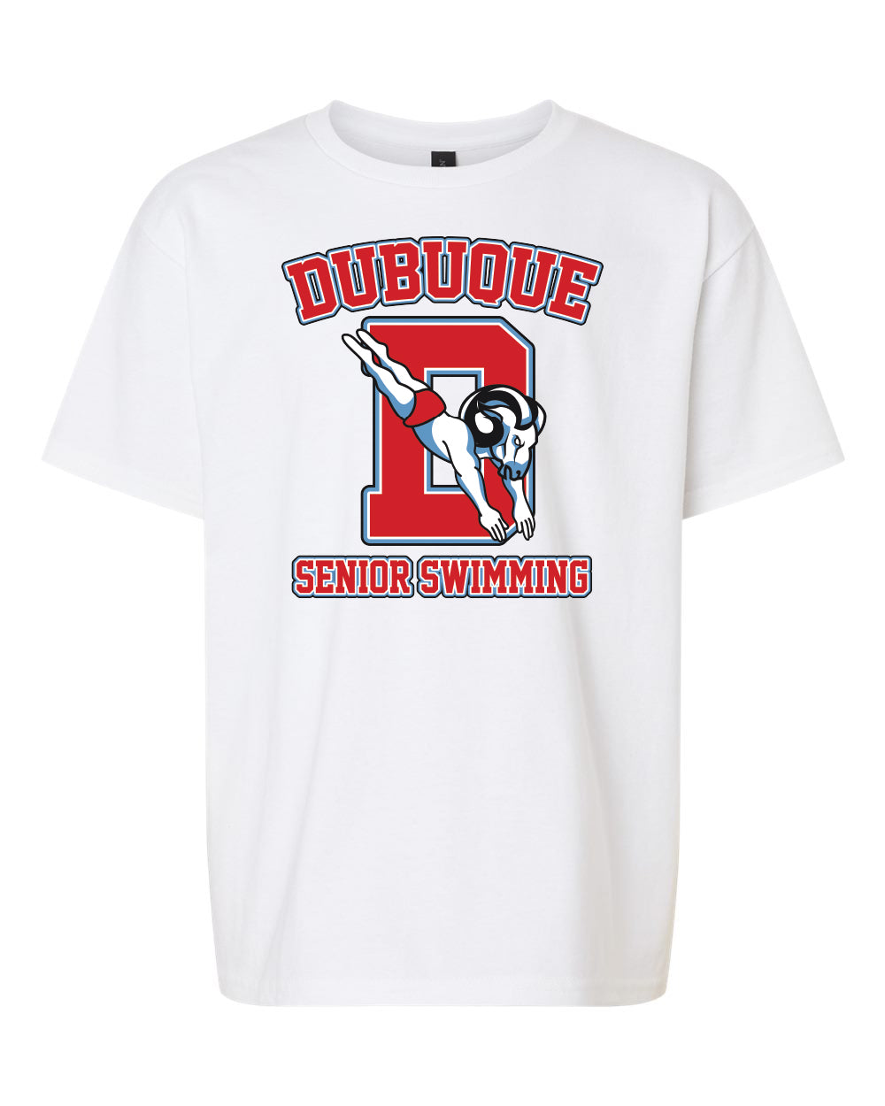 2000B- DBQ SENIOR MEN'S SWIMMING Gildan - Ultra Cotton® Youth T-Shirt