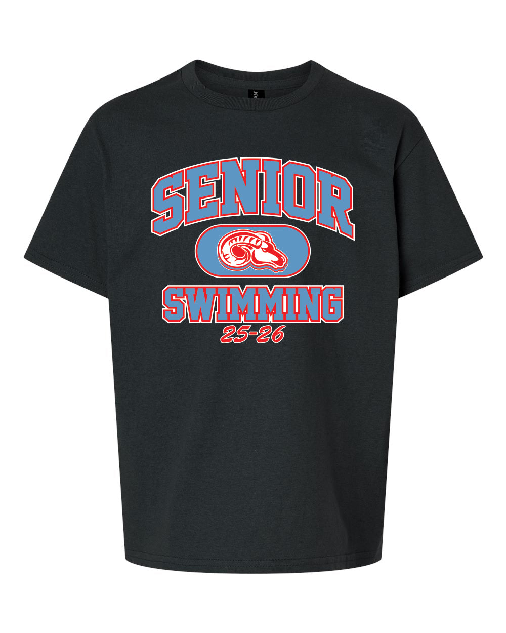2000B- DBQ SENIOR MEN'S SWIM Gildan - Ultra Cotton® Youth T-Shirt