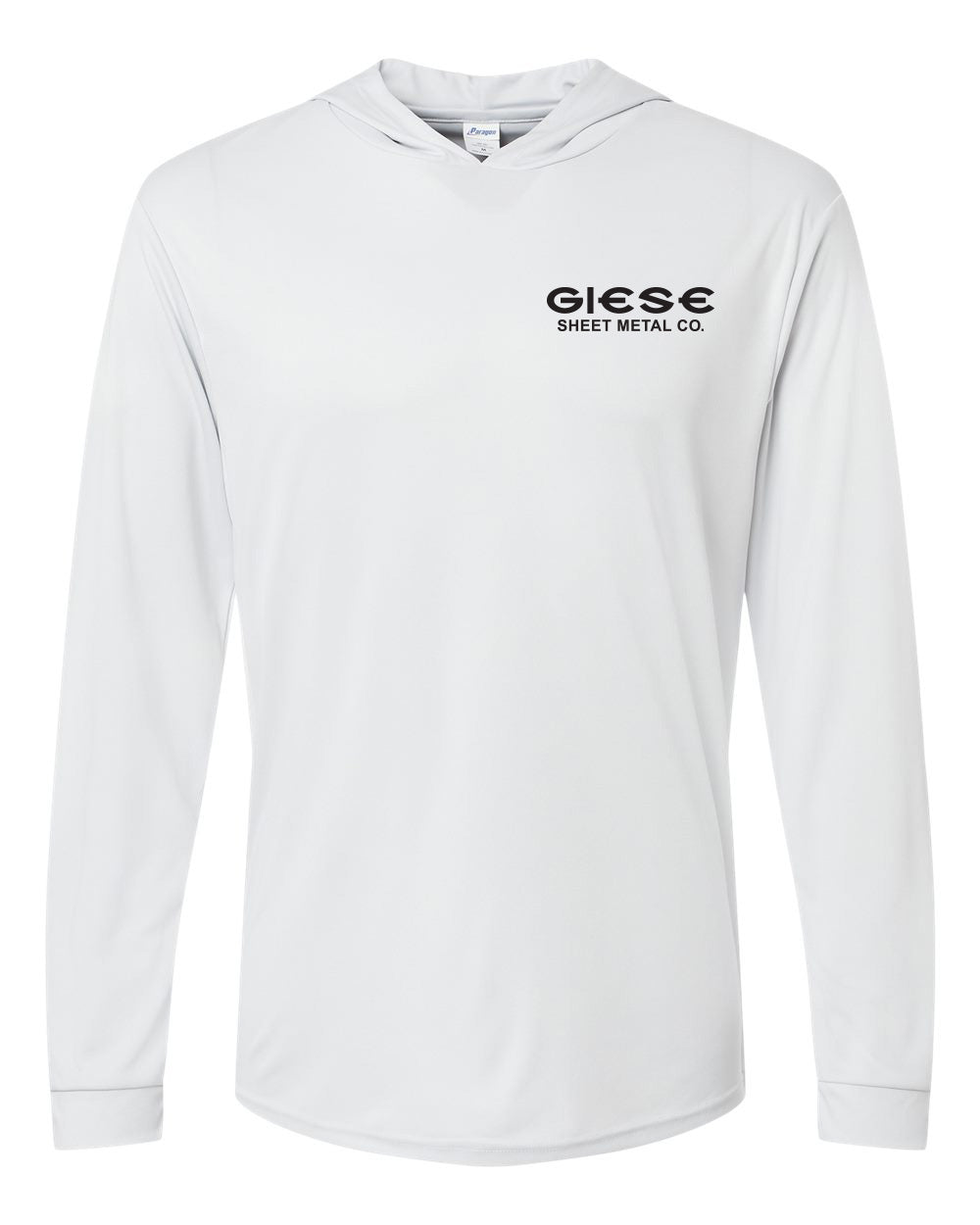 220- GIESE SHEET METAL UPF 50+ protection Performance Hooded Long Sleeve T-Shirt (Copy)