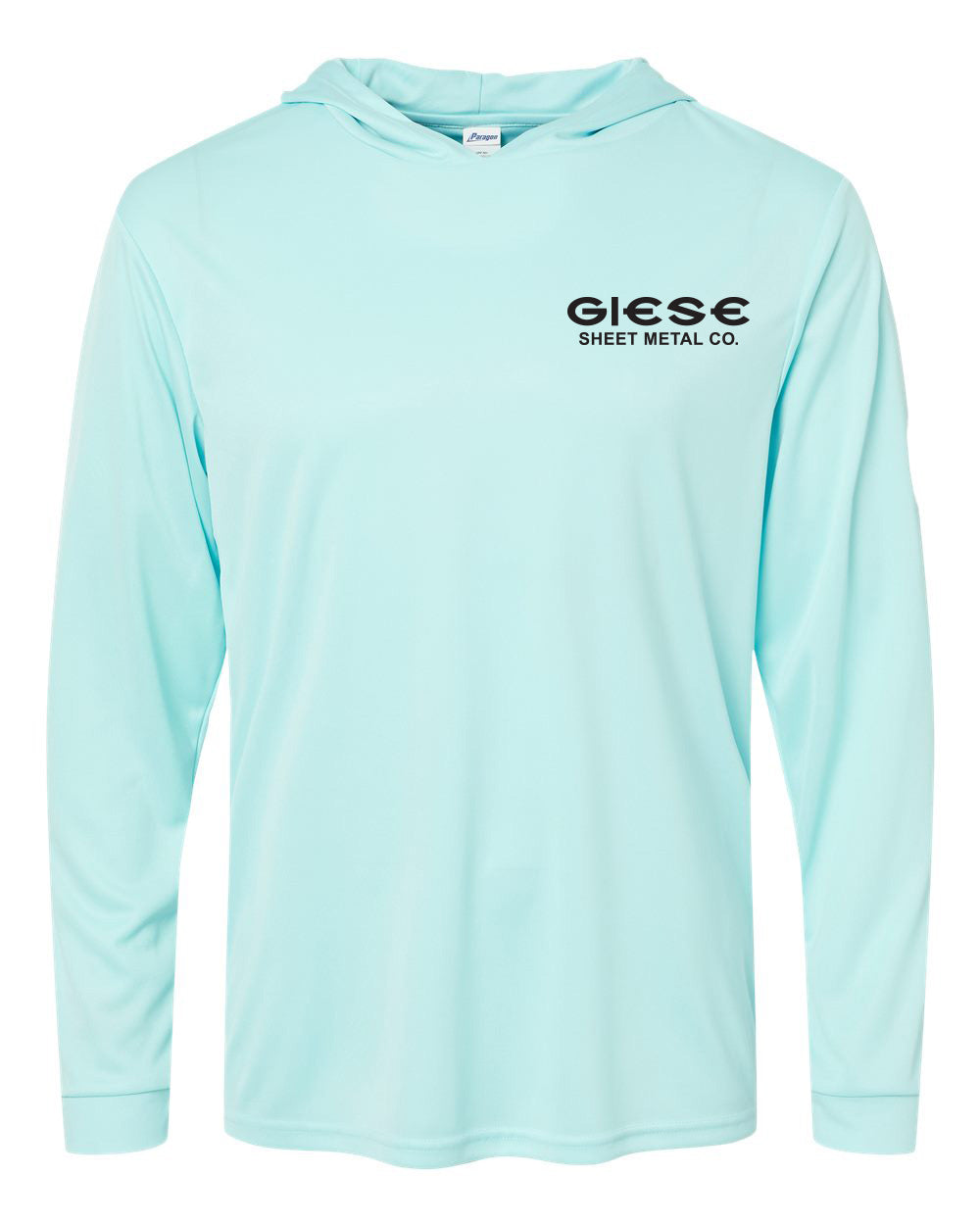 220- GIESE SHEET METAL UPF 50+ protection Performance Hooded Long Sleeve T-Shirt (Copy)