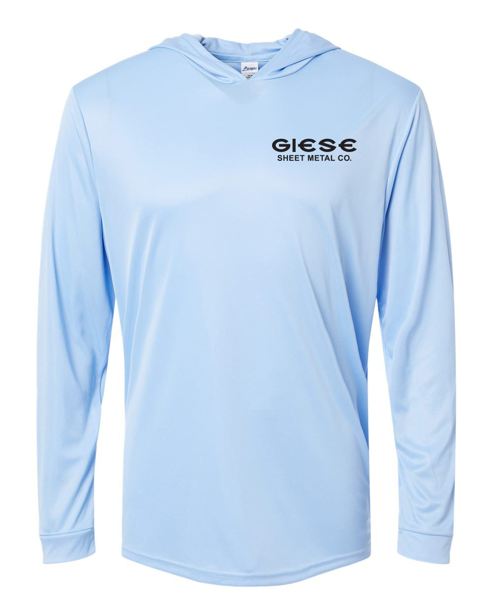 220- GIESE SHEET METAL UPF 50+ protection Performance Hooded Long Sleeve T-Shirt (Copy)