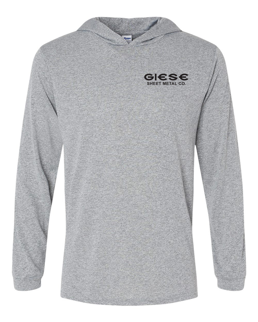 220- GIESE SHEET METAL UPF 50+ protection Performance Hooded Long Sleeve T-Shirt (Copy)