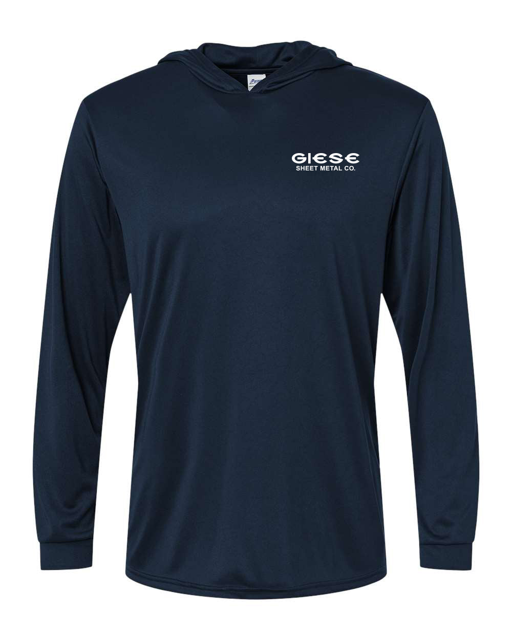 220- GIESE SHEET METAL UPF 50+ protection Performance Hooded Long Sleeve T-Shirt (Copy)