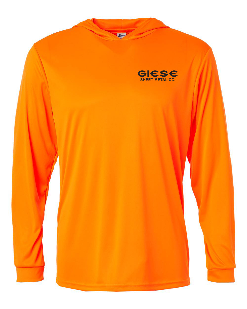 220- GIESE SHEET METAL UPF 50+ protection Performance Hooded Long Sleeve T-Shirt (Copy)