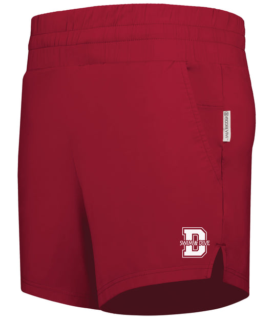 223704- DBQ SENIOR SWIM LADIES VENTURA SOFT KNIT SHORTS