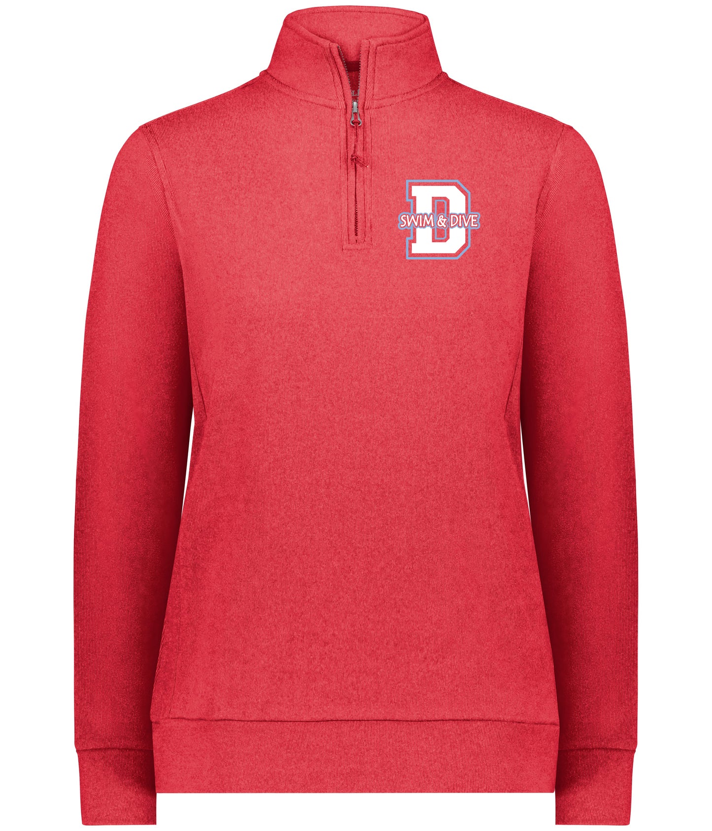223743- DBQ SENIOR SWIM LADIES ALUMNI 1/4 ZIP PULLOVER