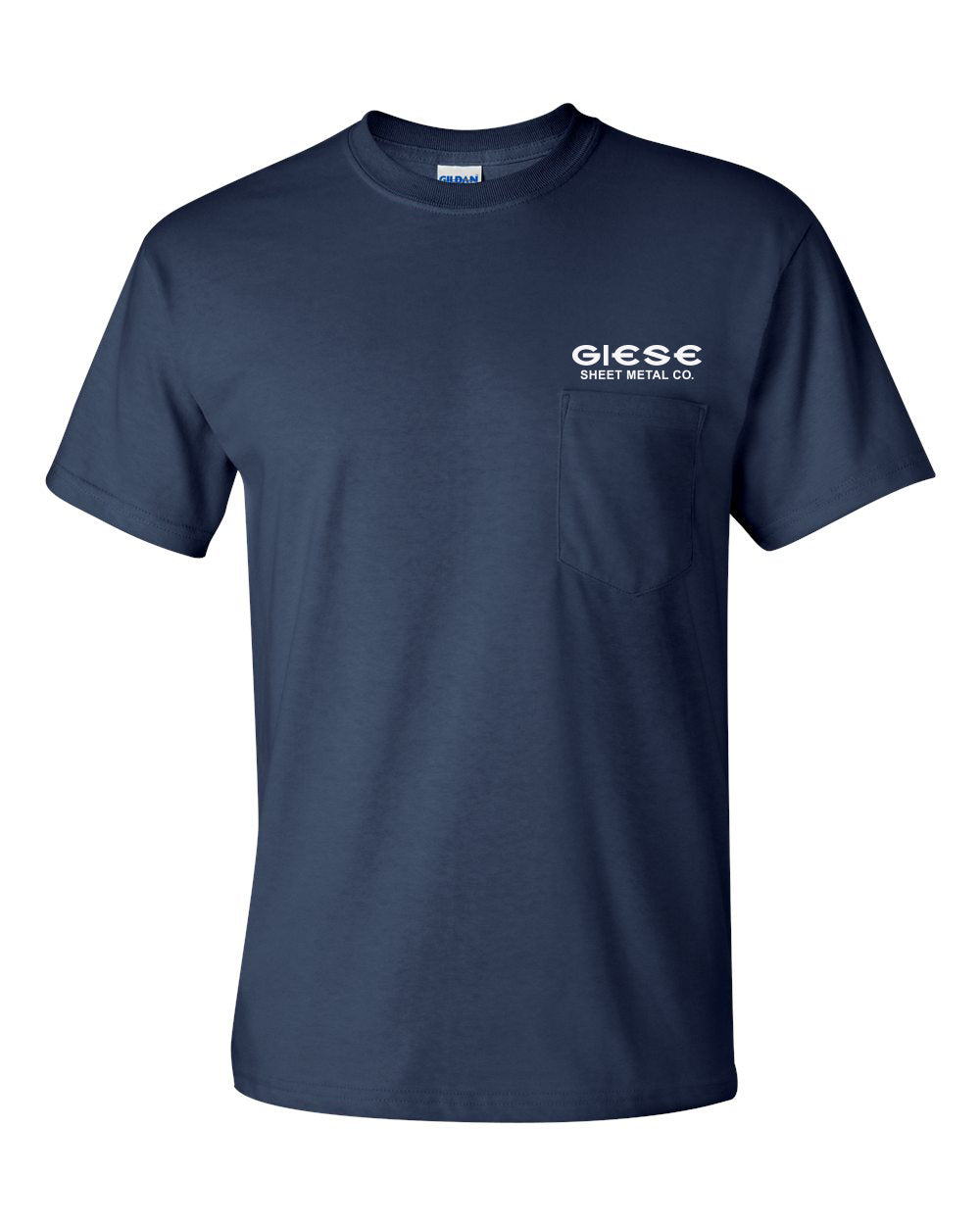 2300- GIESE SHEET METAL Ultra Cotton® Pocket T-Shirt