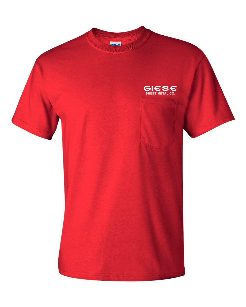 2300- GIESE SHEET METAL Ultra Cotton® Pocket T-Shirt