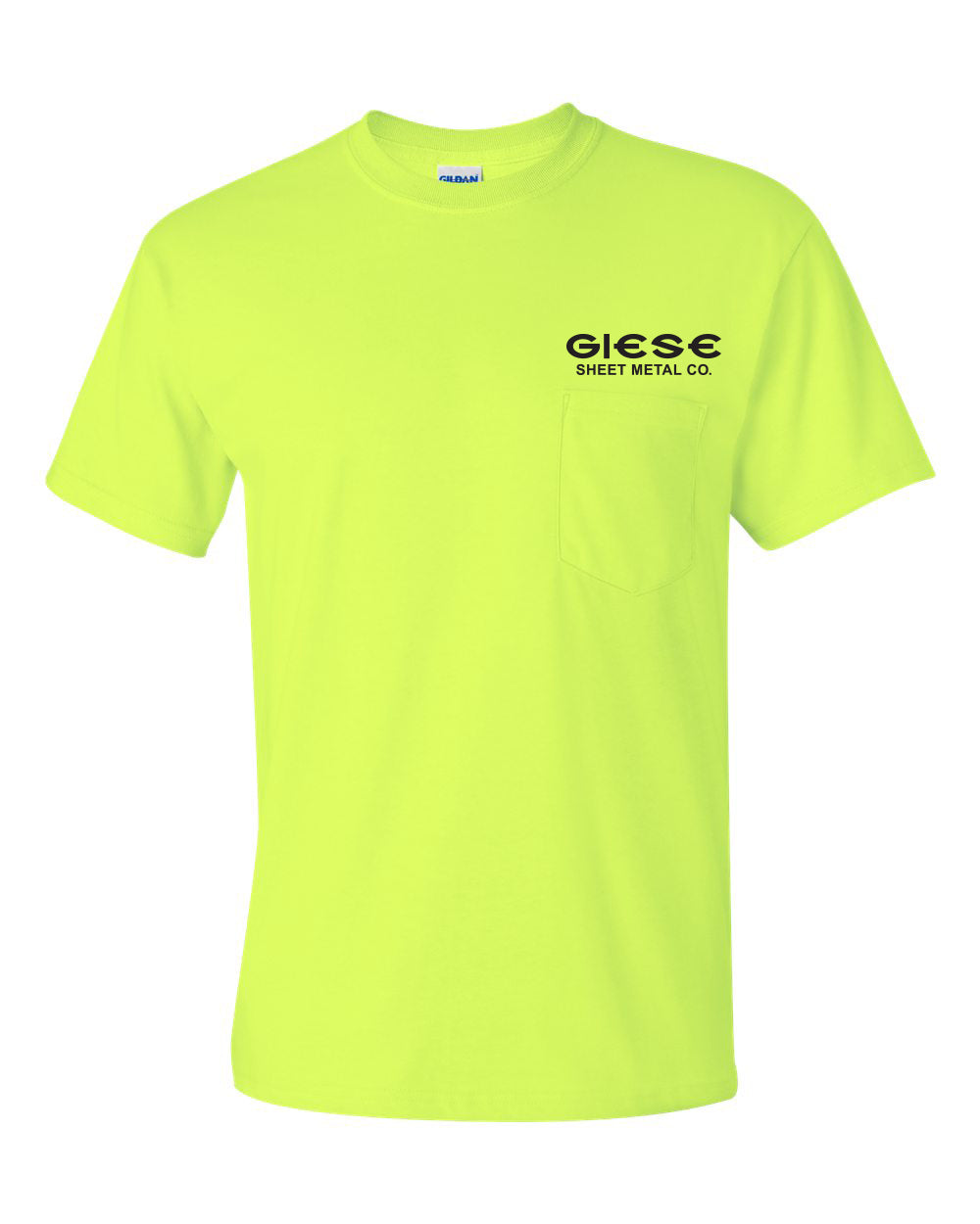 2300- GIESE SHEET METAL Ultra Cotton® Pocket T-Shirt