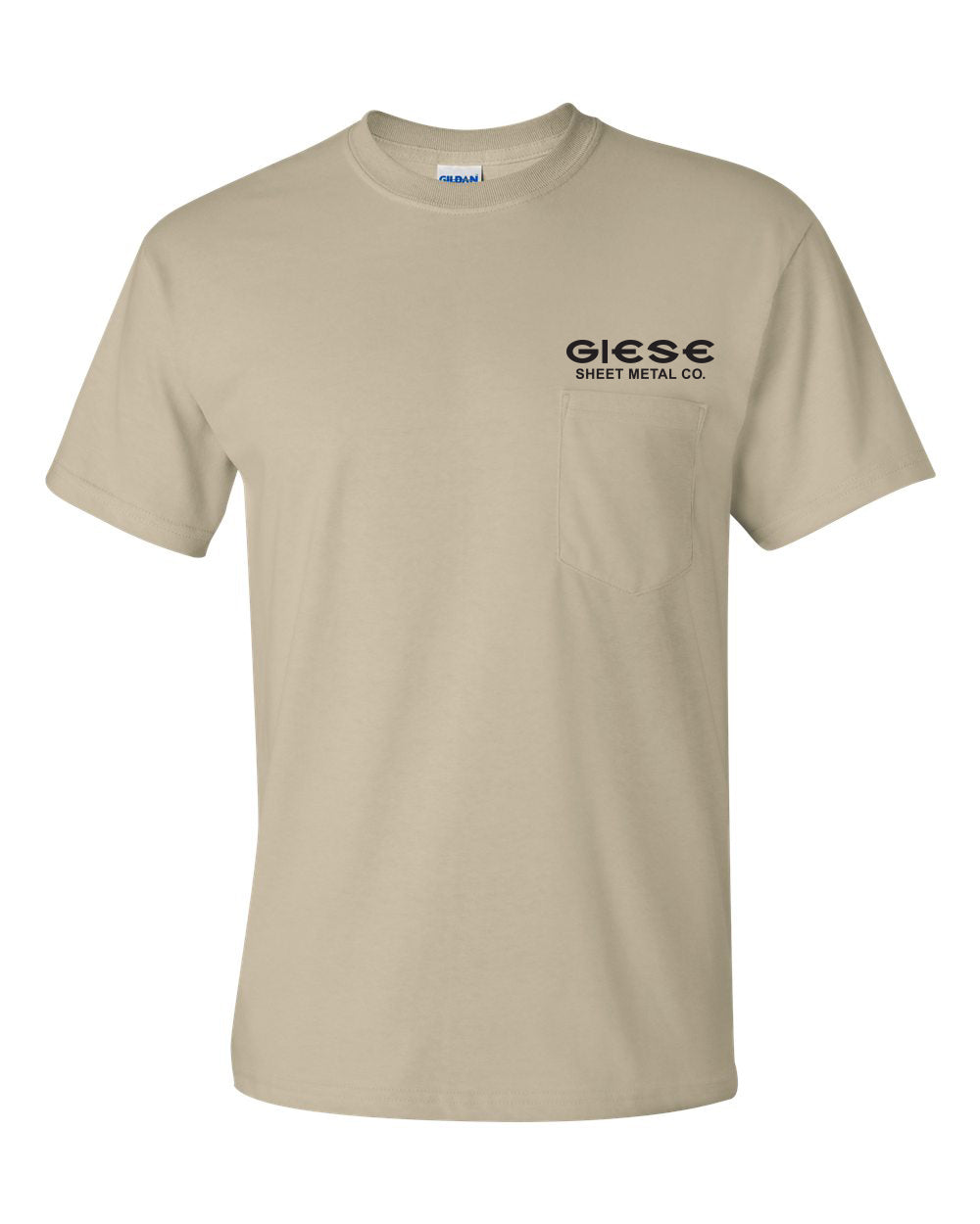 2300- GIESE SHEET METAL Ultra Cotton® Pocket T-Shirt