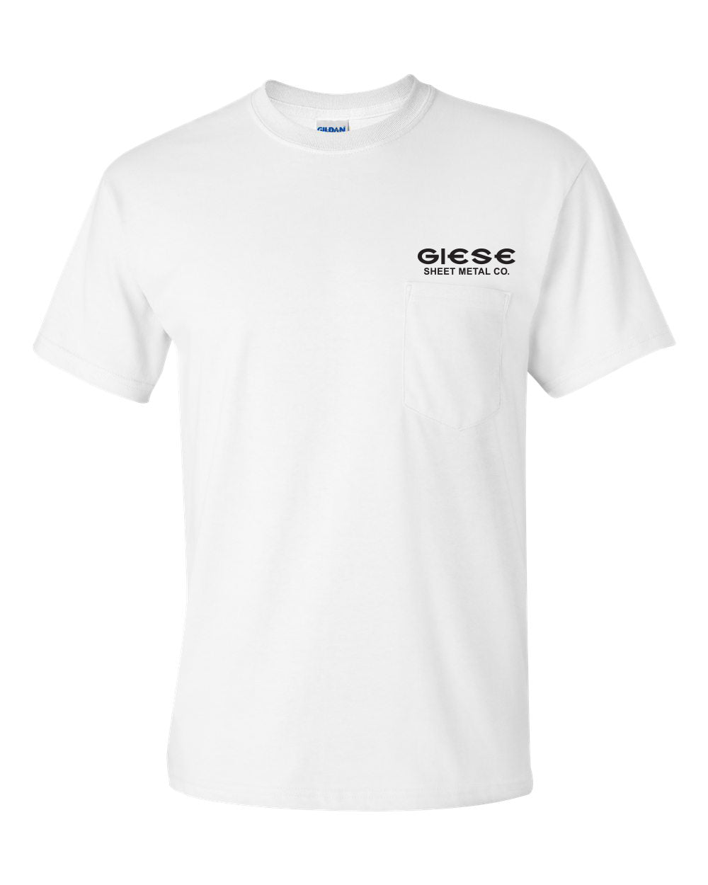 2300- GIESE SHEET METAL Ultra Cotton® Pocket T-Shirt