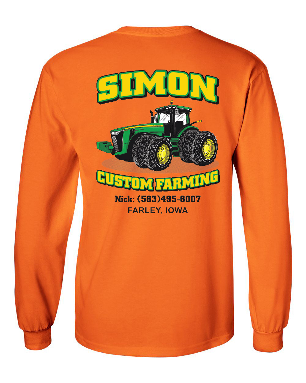 2400- SIMON CUSTOM FARMING Ultra Cotton® Long Sleeve T-Shirt