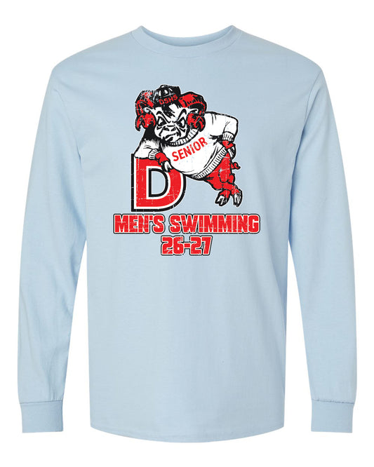 2400- DBQ SENIOR MEN'S SWIM Gildan - Ultra Cotton® Long Sleeve T-Shirt