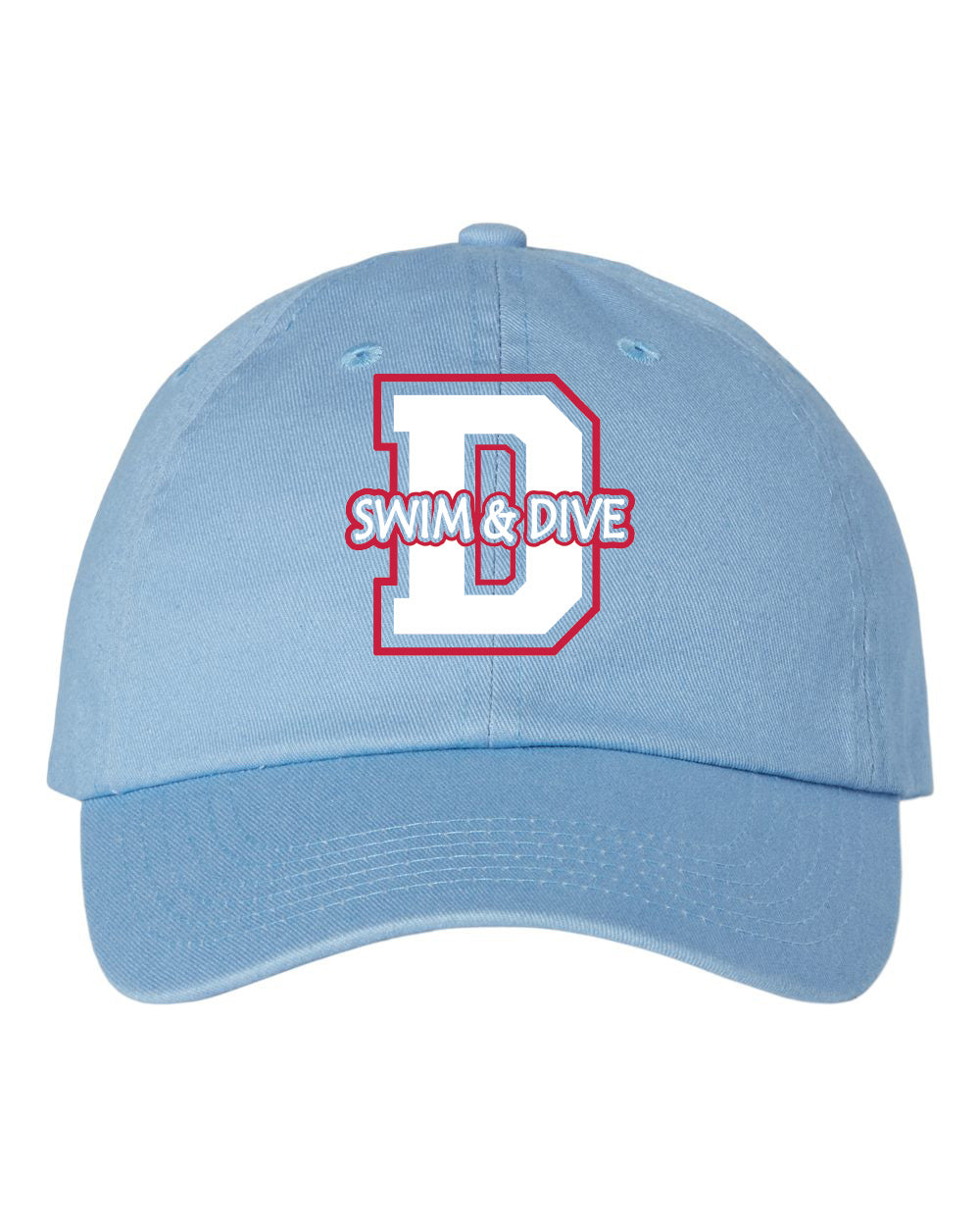 28295- DBQ SENIOR SWIM Adult Bio-Washed Classic Dad’s Cap