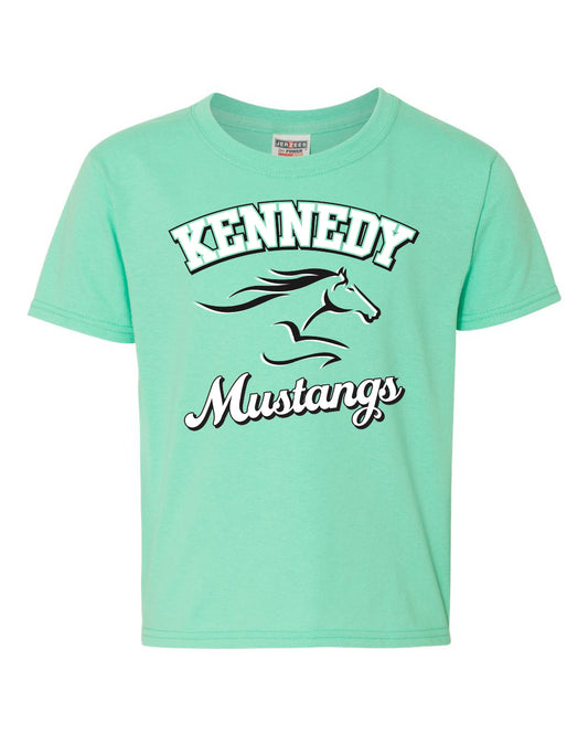 29B- KENNEDY- JERZEES Dri-Power® Youth 50/50 T-Shirt