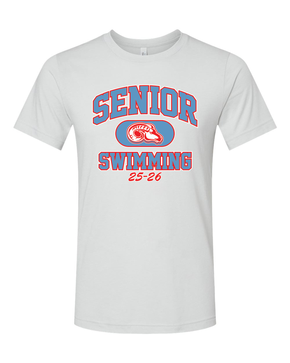 3001CVC- DBQ SENIOR MEN'S SWIM -BELLA + CANVAS - CVC Jersey Tee